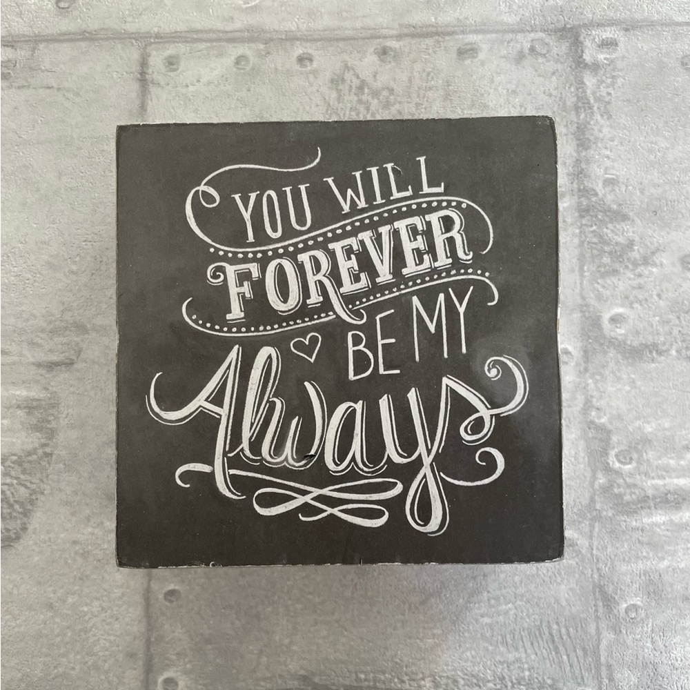 ✨FREE ADD ON✨ Wooden Box Sign